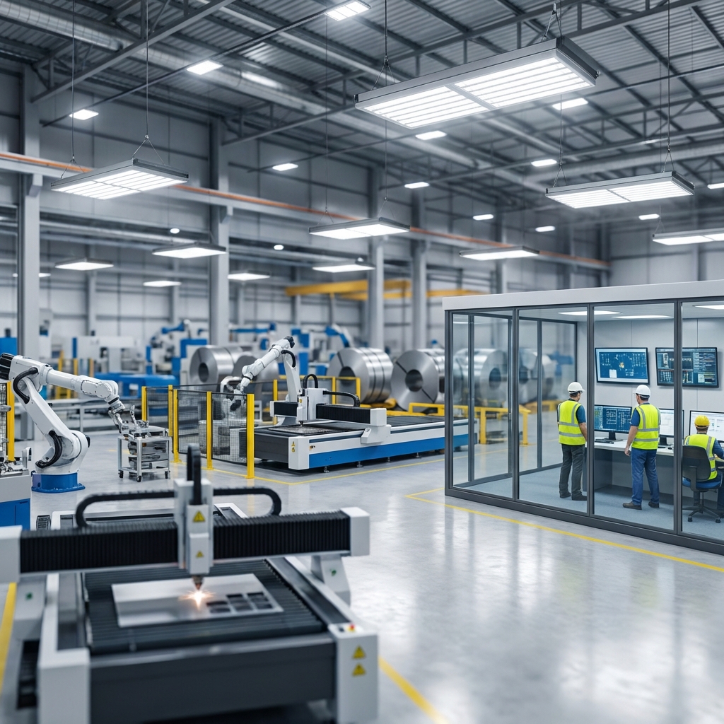 Industrial Steel Factory