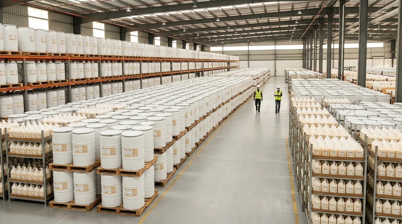 Capacidad industrial Protect One — Bidones y galones de protector solar