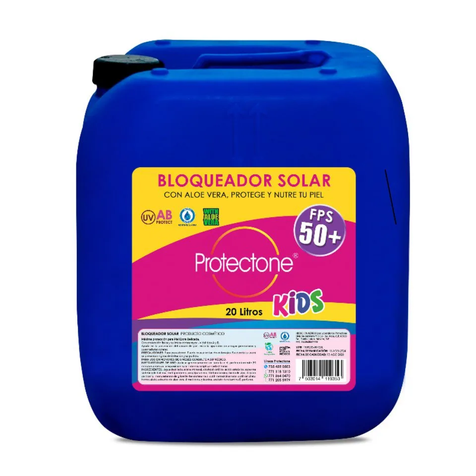 Bloqueador Solar Kids FPS 50 – Bidón 20L