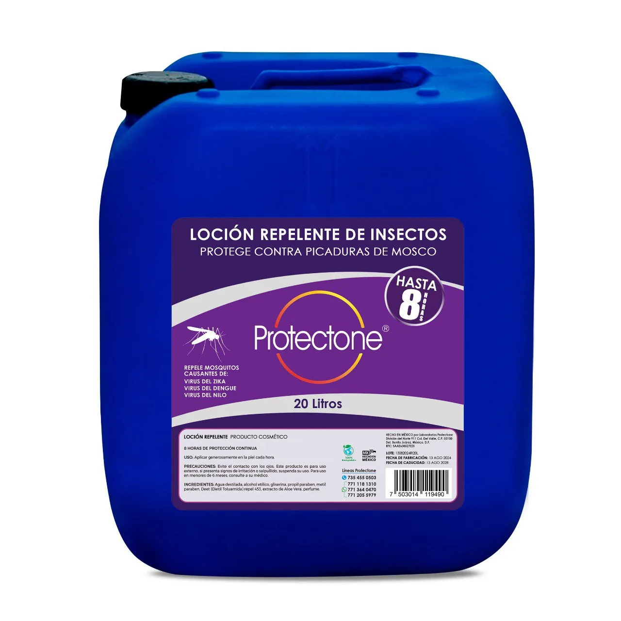 Loción Repelente de Insectos – Bidón 20L