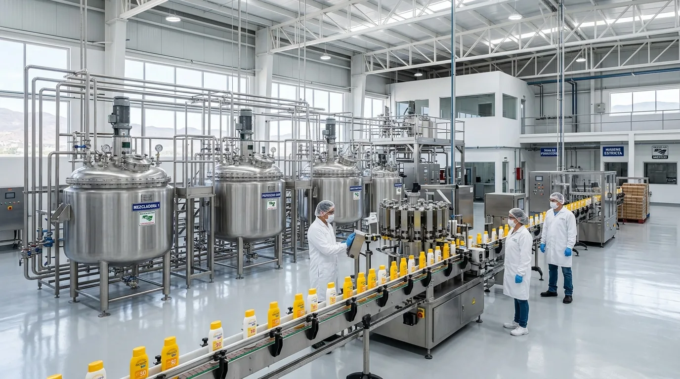 Reactores de manufactura en planta Guadalajara
